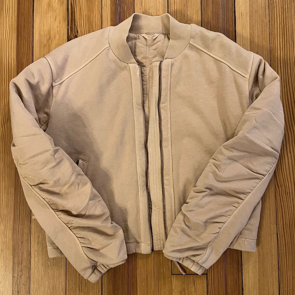 RARE *Factory Sample* Pilcro Knit Bomber Jacket - Picture 8 of 13